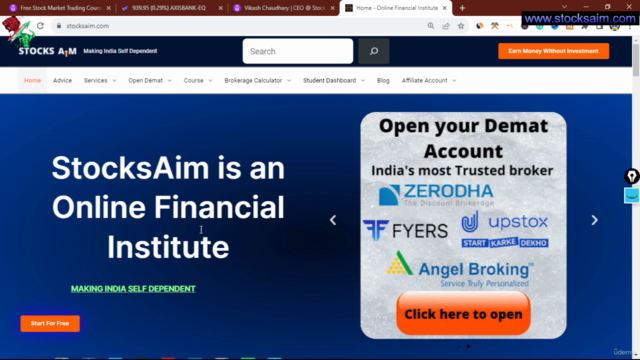 Free Stock Market Trading Course in हिंदी – Screenshot 4