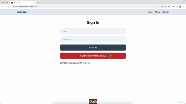 MERN Auth: Full-Stack MERN App Mastery – Screenshot 2