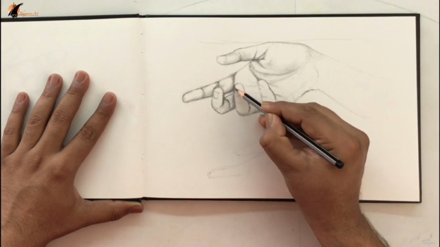 How to Draw a Realistic Human Hand Pencil Drawing - Screenshot_04