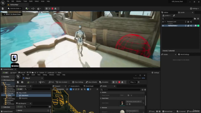 Unreal Engine 5 Third Person Game & Stylized Environment – Screenshot 2
