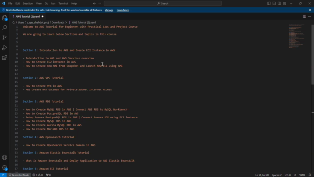 AWS Tutorial for Beginners with Practical Labs and Projects – Screenshot 1