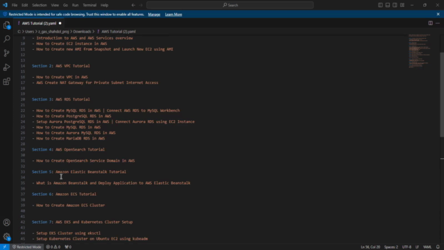 AWS Tutorial for Beginners with Practical Labs and Projects – Screenshot 3