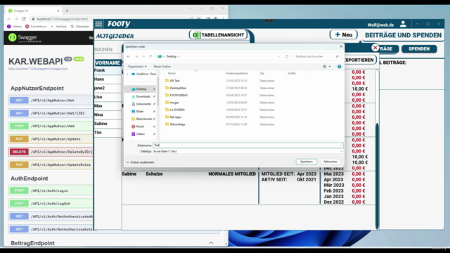 C# Minimal Web API, HttpClient und EF(Teil 2/2) – Screenshot 1