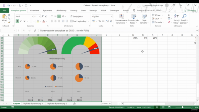 Nieszablonowe i dynamiczne wykresy – Screenshot 1