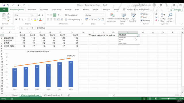 Nieszablonowe i dynamiczne wykresy – Screenshot 3
