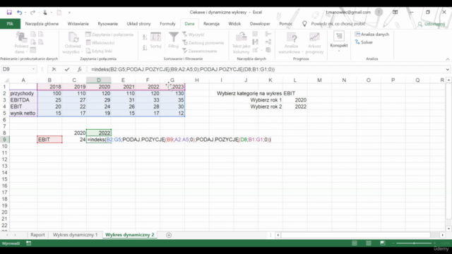 Nieszablonowe i dynamiczne wykresy – Screenshot 4