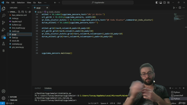 Python Eğitim Kampı: Uygulama Ağırlıklı Proje Geliştirme – Screenshot 1