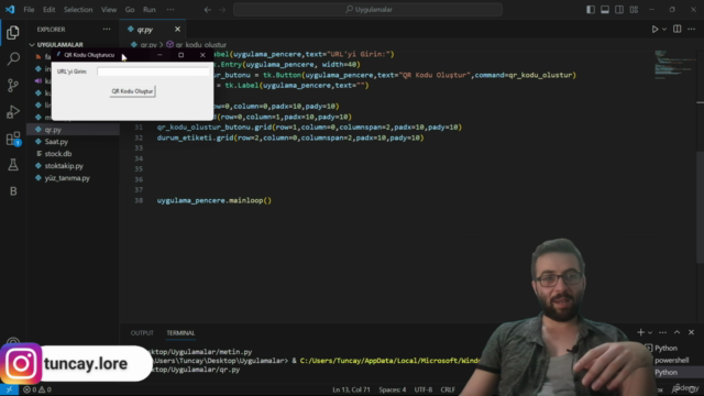 Python Eğitim Kampı: Uygulama Ağırlıklı Proje Geliştirme – Screenshot 3
