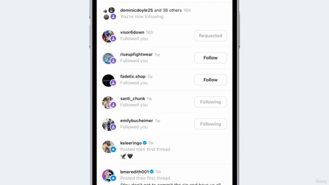 SwiftUI Threads Clone | iOS 17 | Firestore | async/await – Screenshot 3