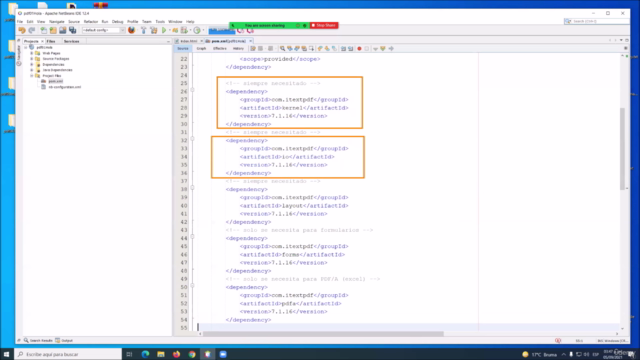 Reportes en PDF y Excel con Java full Ejercicios – Screenshot 3