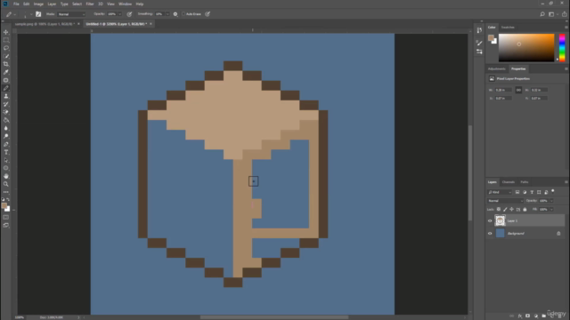Pixel Art in Adobe Photoshop CC for Beginners – Screenshot 3