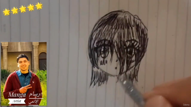 Simple Anime Chibi drawing for beginners – Screenshot 4