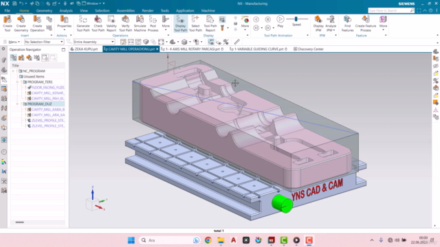 Siemens NX 2212 CAM Eğitim Seti – Screenshot 2