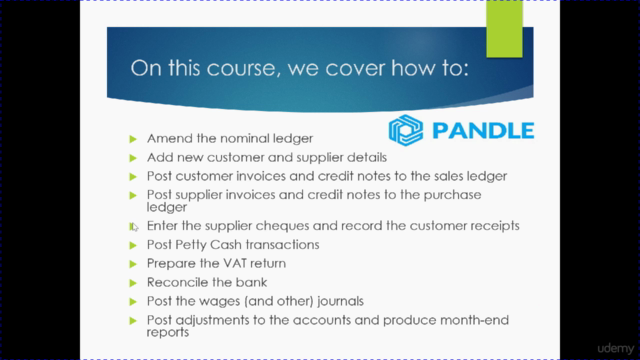 Pandle Accounting Software – Screenshot 1