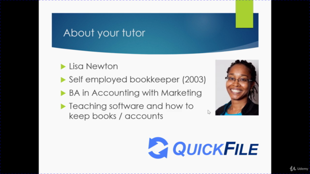 Quickfile Accounting software – Screenshot 1
