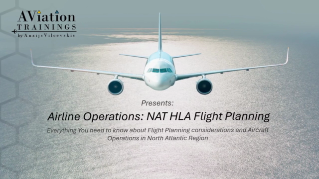Airline Operations: North Atlantic NAT HLA Flight Planning – Screenshot 1