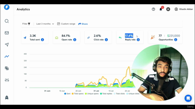 Cold Email Course 2024: Cold Email & Lead Generation with AI – Screenshot 1