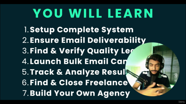 Cold Email Course 2024: Cold Email & Lead Generation with AI – Screenshot 4