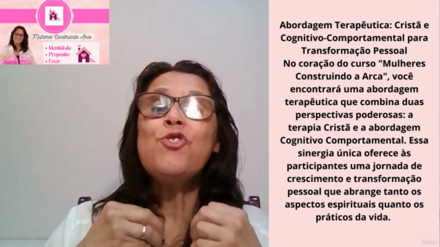 Mulheres Construindo a Arca - Identidade,  Propósito e Foco – Screenshot 1