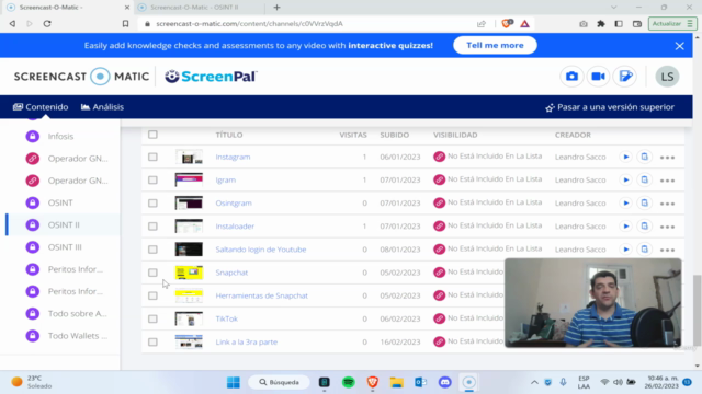 Investigador OSINT – Screenshot 2