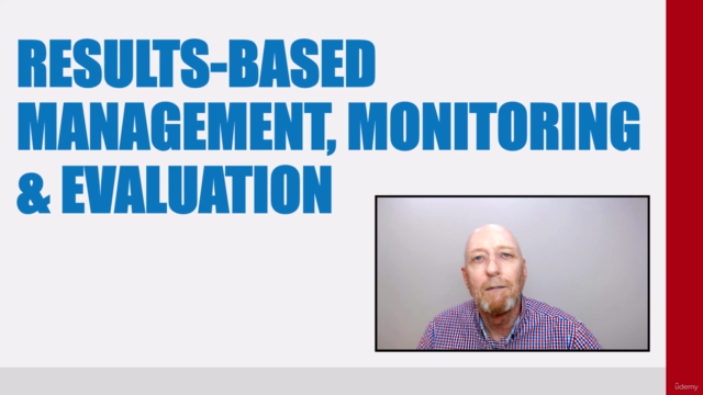 RESULTS-BASED MANAGEMENT, MONITORING & EVALUATION – Screenshot 1