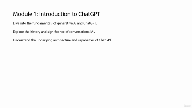 ChatGPT Beginner guide : Mastering Conversational AI – Screenshot 1
