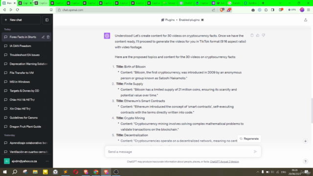 ChatGPT For Video Creation And Editing Complete Guide – Screenshot 2