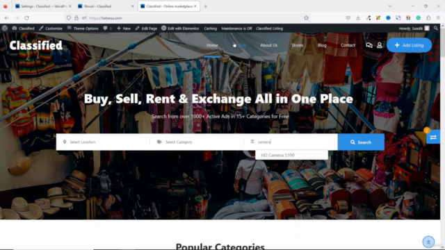 How to Make a Classified Listing Website with WordPress – Screenshot 2