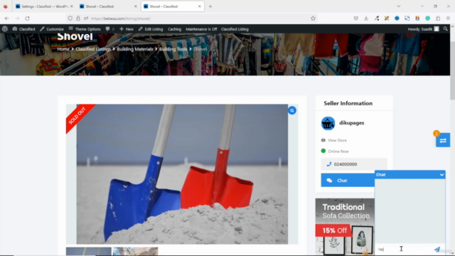 How to Make a Classified Listing Website with WordPress – Screenshot 3