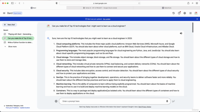 Generative AI in a Weekend: Learn Google Gemini – Screenshot 2