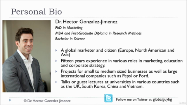 Global Marketing Research and Analytics – Screenshot 1