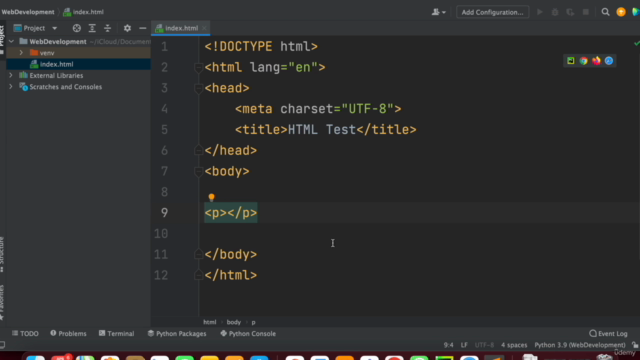 PyCharm Mastery: From Code Creation to Web Applications – Screenshot 3