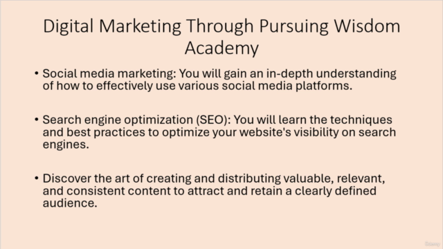 Digital Marketing for Entrepreneurs: Foundation & Strategies – Screenshot 1