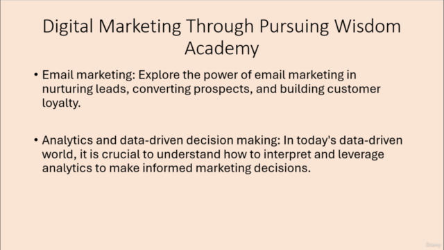 Digital Marketing for Entrepreneurs: Foundation & Strategies – Screenshot 4