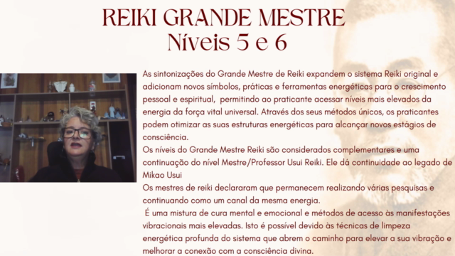 Reiki Grande Mestre - Nível 5 e 6 Mestrados – Screenshot 1