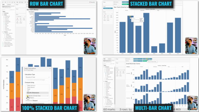 Tableau Ultimate Chart Masterclass: 63xCharts – Screenshot 3