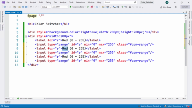 Blazor Fundamentals with VS 2022 – Screenshot 1