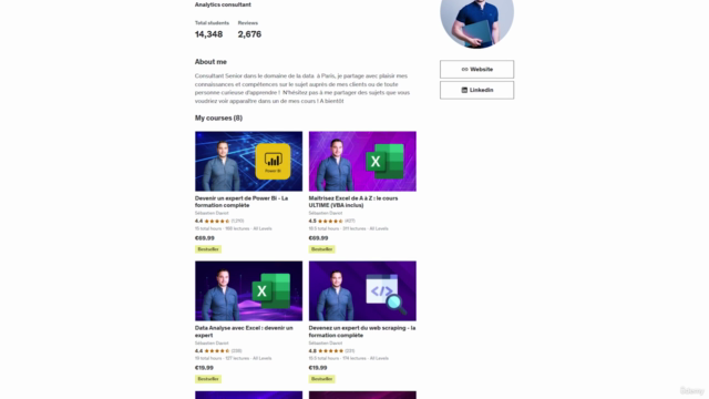 Devenir un expert du SQL - Le cours Complet – Screenshot 1