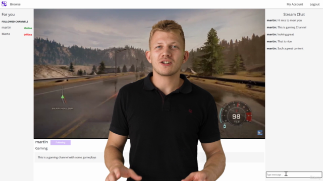 Creating Twitch Clone - Practical MERN Stack Course – Screenshot 1