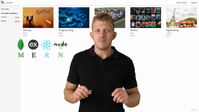 Creating Twitch Clone - Practical MERN Stack Course – Screenshot 3