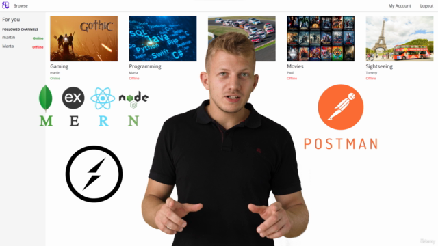 Creating Twitch Clone - Practical MERN Stack Course – Screenshot 4