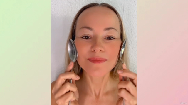 Spoon Facial Massage for Face Lifting and Anti-Aging – Screenshot 1