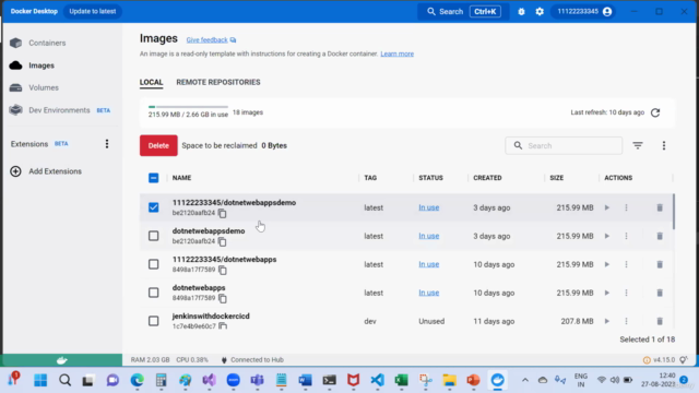AKS Cluster with dotnetwebapps for Beginners – Screenshot 2