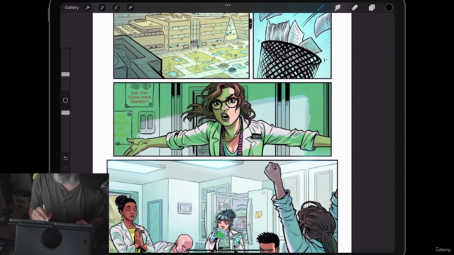 A Pro's Guide to Coloring Comic Art with Procreate! – Screenshot 3