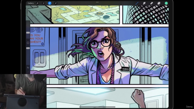 A Pro's Guide to Coloring Comic Art with Procreate! – Screenshot 4