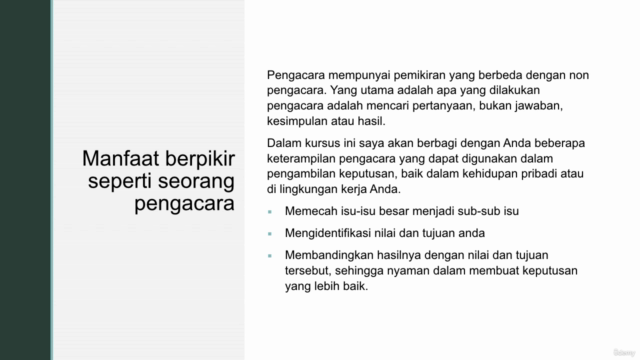 Pengambilan Keputusan & Pemecahan Masalah Seperti Pengacara – Screenshot 3