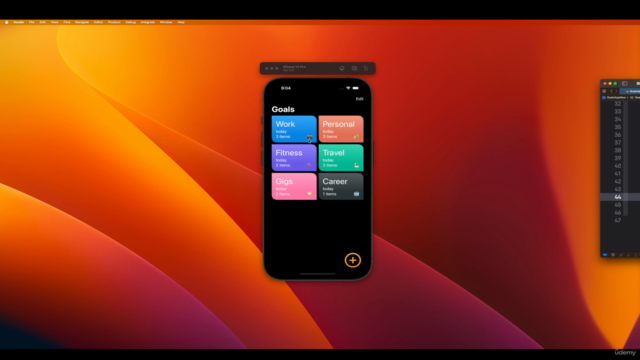 Learn SwiftUI 5 & iOS 17 by Building Complete Goals App – Screenshot 2