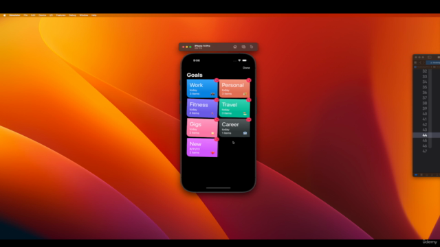 Learn SwiftUI 5 & iOS 17 by Building Complete Goals App – Screenshot 3