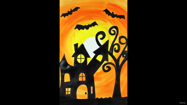 Art for Beginners: Draw & Paint 13 EASY Halloween Cartoons – Screenshot 4