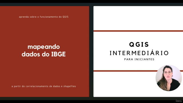 QGIS - Intermediário para Iniciantes – Screenshot 1